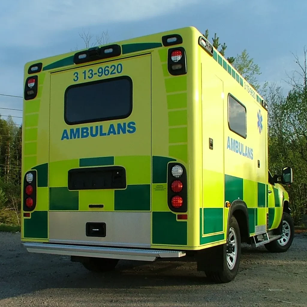 Chevrolet 709 Ambulans skåp